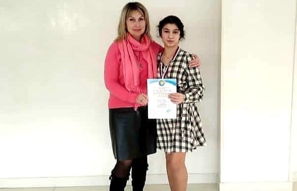 Даяна Нагоева - лауреат I степени Международного конкурса