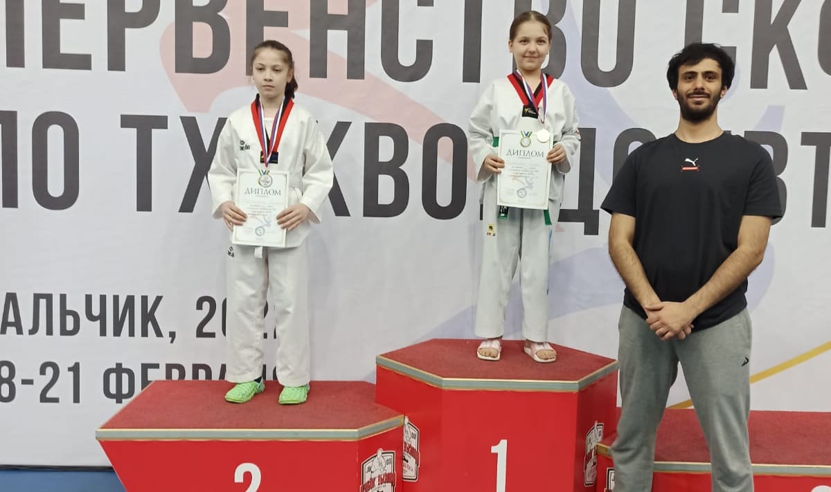 Воспитанники СШ им.Шаова отличились на первенстве КБР по тхэквондо