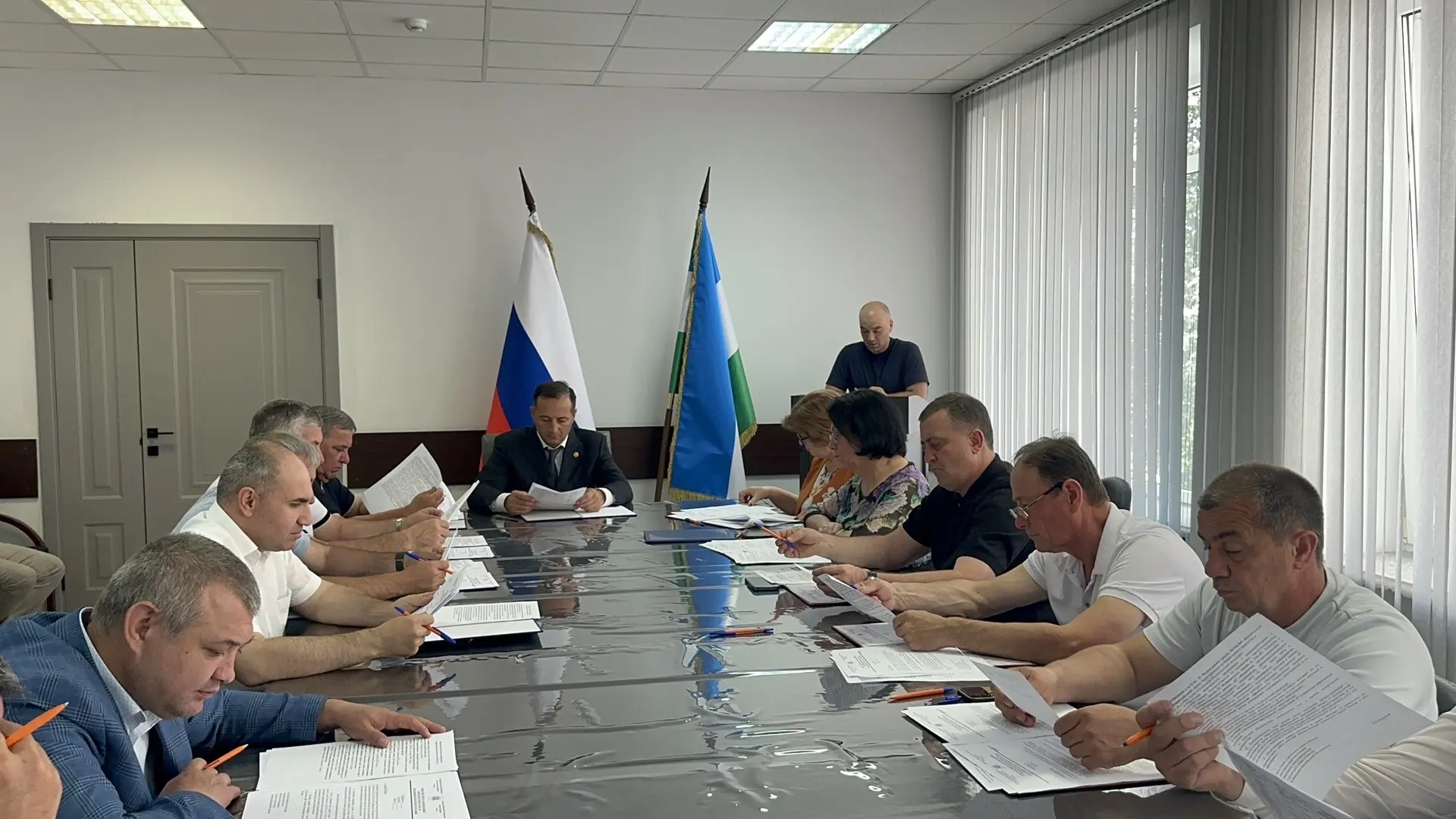 Cостоялась сессия Совета местного самоуправления городского округа Баксан №66