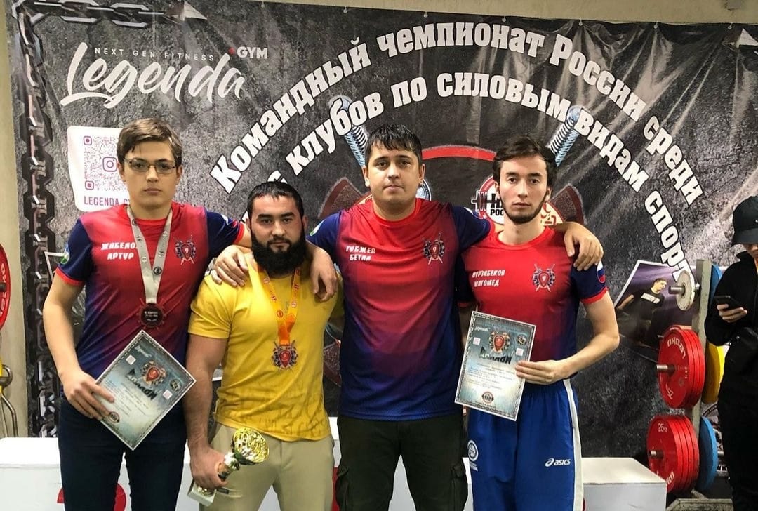 Муса Хашпаков стал чемпионом России по силовым видам спорта